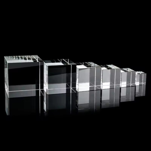 Honor Of <strong>Crystal</strong> Wholesales Blank <strong>K9</strong> 3D Laser Surface Engraving <strong>Crystal</strong> Cube Souvenir Gift Manufacture Supplier - Product Image 5