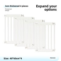 Cage et enclos intérieur en plastique pour chiens avec barrière de protection pour petits chiens (Corgi Bichon) - Barrière de lit pour animaux de compagnie