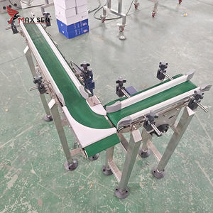 Maxsen yeni PVC/PU kemer eğrisi konveyör sanayi ve gıda kullanımı çin tedarikçiden ısıya dayanıklı POM malzeme ile dönüş konveyör - Product Image 4