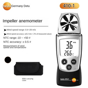 Anémomètres portatifs Testo modèles 410-1 pour la mesure du débit d'air et de la température avec une résolution de 0,2 ms - Product Image 6