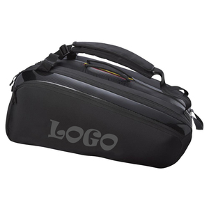 High Quality Custom Logo Recycled PET Tennis <b>Bag</b> Backpack Large Capacity 2 <b>Compartment</b> Design 9 Racquets Deenith J2292 1kg - Product Image 1