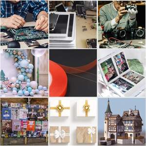 Ruban adhésif double face rouge en PET pour réparation d'écrans <span class=keywords><strong>de</strong></span> téléphone, idéal pour l'école, la maison, les loisirs créatifs, les paillettes et les microbilles - Product Image 6