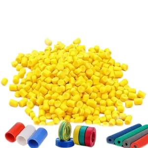 pvc Plastic Yellow Master batch For PP/PET Electricity Pipe Filler Addictive Masterbatch For PP/PET Electricity Pipe Filler