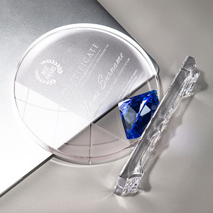 Chất lượng cao tinh thể Trophy với kim cương trophies giải thưởng cho bảo hiểm chào đón quà tặng khắc kỹ thuật Trophy - Product Image 3