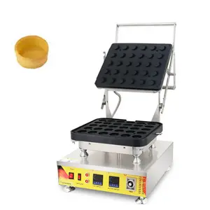 Sıcak satış özel kalıp ticari yumurta Tart basın Tartlets makinesi 30 delik Tartlet kabuk makinesi