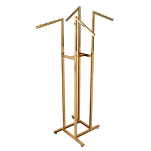 Accessoires de mode personnalisés, décorations de magasin, ornements chauds, présentoir de vêtements en or <span class=keywords><strong>pour</strong></span> meubles de Boutique de détail - Product Image 5