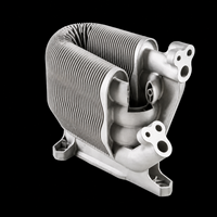 Échangeur de chaleur compact en titane/aluminium fabriqué par additive manufacturing (DFAM) pour microturbines et systèmes énergétiques aérospatiaux