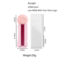Brillant à lèvres hydratant et repulpant de haute qualité liquide minéral mat imperméable avec logo personnalisé maquillage à base d'huile végétalienne