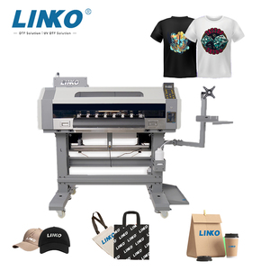 Stampante DTF Automatica All-in-One da 24 Pollici (60 cm) per Fornitori di T-shirt all'Ingrosso con Doppie Testine di Stampa I3200 per Stampa su Tessuti - Product Image 1
