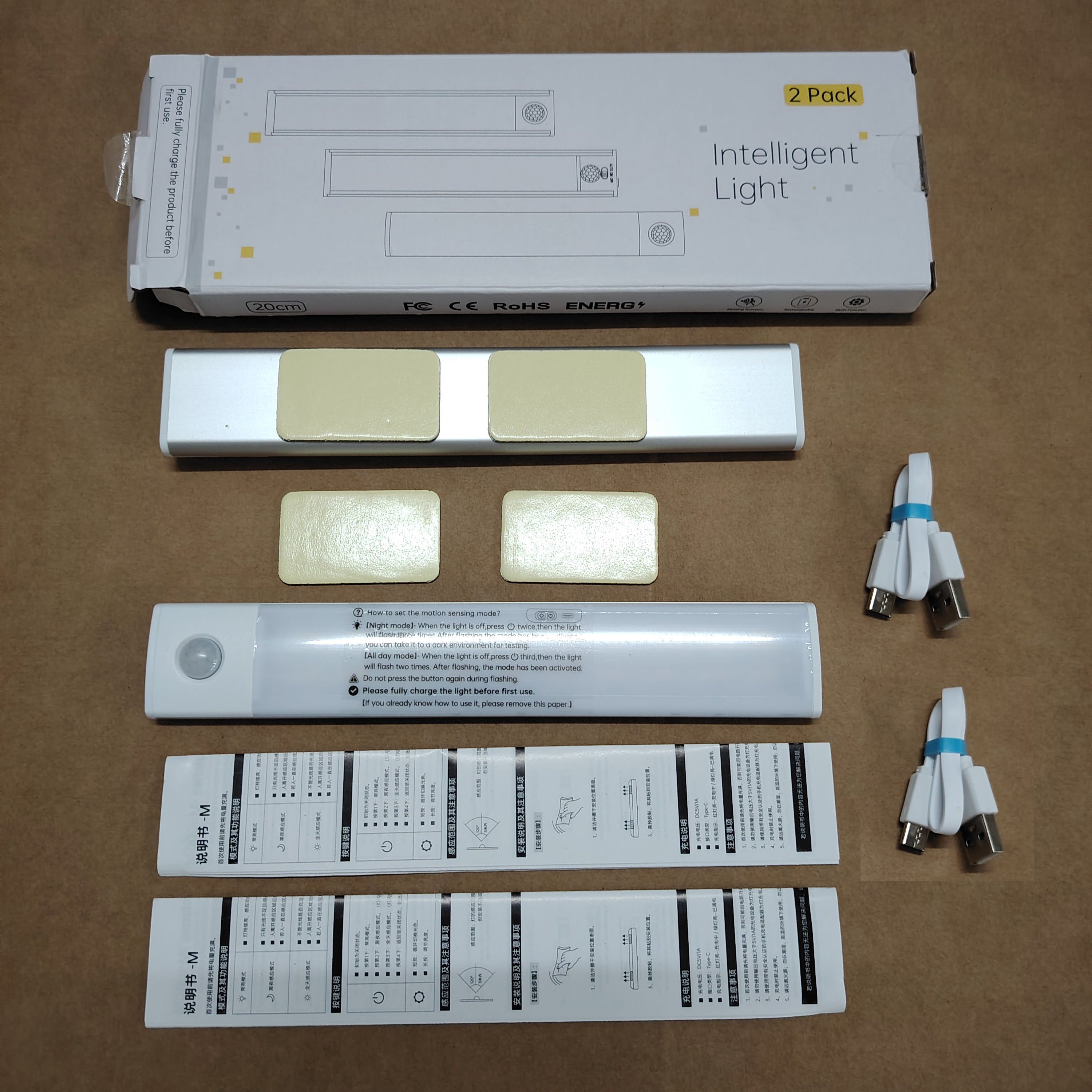 Largo 20cm LED * 0,67 W una pieza