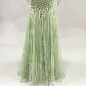Robe de mariée en tissu dentelle pour femmes Robe de mariée <span class=keywords><strong>vert</strong></span> <span class=keywords><strong>émeraude</strong></span> Alibaba Robes de mariée pour <span class=keywords><strong>demoiselle</strong></span> <span class=keywords><strong>d</strong></span>'<span class=keywords><strong>honneur</strong></span> - Product Image 5