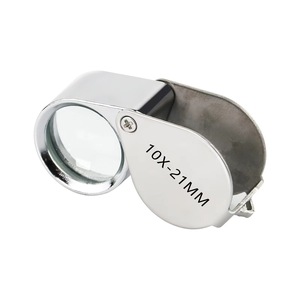 10x 20x 30x-21mm xách tay nhôm kính nhỏ kính lúp đồ trang sức phóng đại kính lúp - Product Image 5