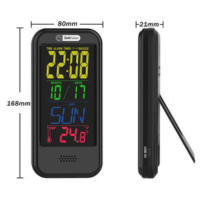 Greentime — horloge numérique LCD appairage visuel, affichage de la température, mémoire de 9 pouces, horloge de calendrier, meilleure vente - Product Image 4