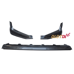 กันชนคาร์บอนไฟเบอร์กันชนหน้าลิปคางสปอยเลอร์ & ตัวแยกด้านหน้าสำหรับฮอนด้าซีวิค2022-2023แบบ FL5 11TH แฮทช์แบคสไตล์ jdm - Product Image 1
