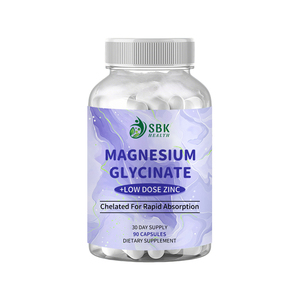 High Quality Magnesium Glycinate Capsules for Adult Sleep Support Muscle Relaxation and Nerve Support Overall Wellness Pills - Product Image 1