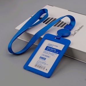 Porta Tarjetas de Identificación Personalizado con Cordón de Poliéster, Serigrafía Horizontal/Vertical, para Tarjetas de Trabajo - Product Image 4