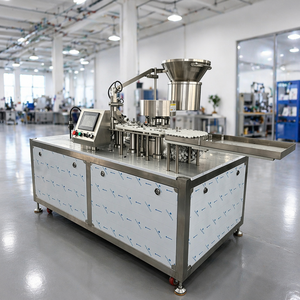 Macchina Automatica Personalizzata per Riempimento e Tappatura di Flaconi a <span class=keywords><strong>4</strong></span> Teste - Product Image 1