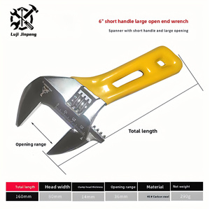 Cờ lê có thể điều chỉnh Thép Carbon cao cấp Chịu lực cao cho xây dựng Sửa chữa Nhà DIY Bu lông siết chặt Đai ốc Dụng cụ tháo lỏng - Product Image 2