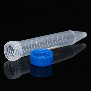 Tubos de centrífuga Tamayasu de 0.5/1.5/2 ml, de plástico, con tapón de rosca, graduados y con fondo puntiagudo, para uso en laboratorio. - Product Image 1