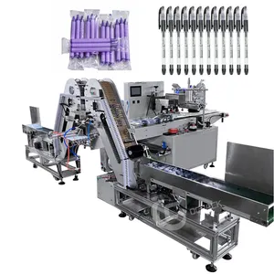 New Design Pencil Ballpoint Pen Packing Machine With Automatic Counting