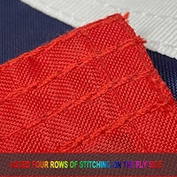 Meilleur choix Double face en nylon brodé 3x5ft impression extérieure 3m drapeau national plus longue durée en gros drapeau des Philippines
