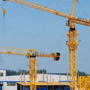 Grúa Torre de Plataforma Plana N6515-10A de 10t para Construcción de <span class=keywords><strong>Edificios</strong></span> de Gran Altura, Equipo de Elevación para Obras de Construcción a Gran Escala - Product Image 2