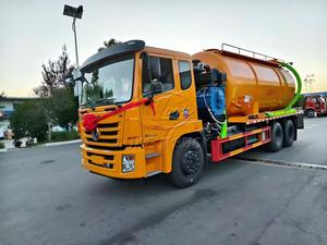 รถดูดฝุ่นแบบเจ็ท Dongfeng 6x4 22000 ลิตร ประหยัดต้นทุน พร้อมเครื่องยนต์เสริมและปั๊มคู่ สำหรับงานขุดลอกในเขตเทศบาล ส่งออกแอฟริกาและตะวันออกกลาง - Product Image 2