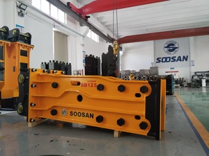 Cincel para martillo hidráulico de demolición de roca tipo abierto para excavadoras de 28-35 toneladas, modelo SB125, origen Shandong, 1 año de garantía - Product Image 2