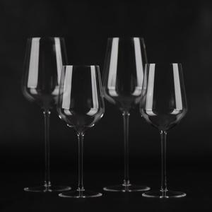 Calice in Cristallo di Quarzo di Alta Qualità per Vino Rosso, Bicchiere Trasparente Elegante in Cristallo - Product Image 5
