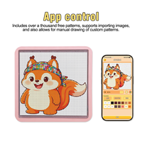 Carte de positionnement de perles Bluetooth Smart Perler 2,6 mm avec indication lumineuse, utilisation simple, DIY Pixel Art, décoration de chambre, cadeau d'anniversaire