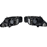 Adecuado para faros delanteros BMW G30 5 Series 2021-2023 con versión de sombra negra de calidad original