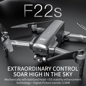 Drone RC Quadricoptère 4K avec Caméra 4K, Télécommande 2.4GHz, pour Débutants, en Plastique, Portée 3.5KM - Modèle SJRC F22 F22S PRO - Vente Chaude - Product Image 4
