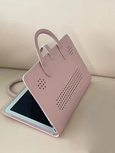 Dễ thương Lớn xách tay máy tính xách tay bảo vệ Tote túi an toàn nút máy tính xách tay tay áo với máy tính lưu trữ khuyến mại Tùy chỉnh Tote Túi - Product Image 4