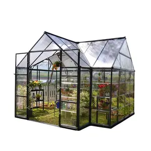 Small Grow House Cold Frames Indoor Mini Greenhouse Polycarbonate Aluminium Tent Frame