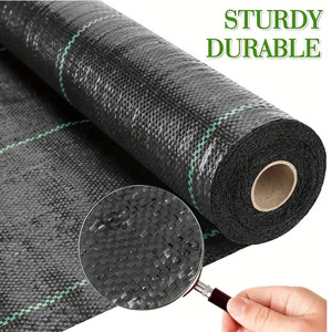 Tùy chỉnh kích thước chống cỏ PE che phủ mặt đất lưới cỏ dại Mat CuộN PP dệt màng mulch vườn Nguồn cung cấp chặn - Product Image 2