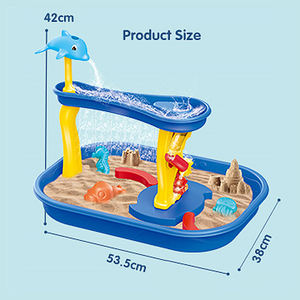 BGL 2-en-1 Water Play Center Moules Animaux <span class=keywords><strong>de</strong></span> la <span class=keywords><strong>mer</strong></span> <span class=keywords><strong>Jeux</strong></span> <span class=keywords><strong>de</strong></span> piscine et plage Table <span class=keywords><strong>de</strong></span> <span class=keywords><strong>sable</strong></span> Jouets pour enfants en plastique durable - Product Image 5