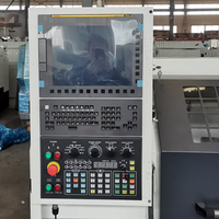 Tour CNC automatique CK0640 GSK 220V, longueur de travail 350 mm, structure horizontale à banc plat, moyenne capacité, broche simple, numérique