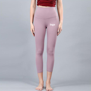 Seamless Peach Hip High Waist Yoga <b>Pants</b> Washed Print Elastic Waist Closure Sports Fitness Running Tights Leggings - Product Image 4