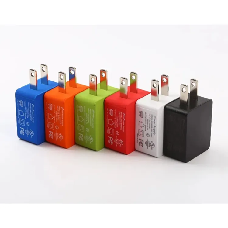 New products ETL certified 5v1A 2A 2.4A phone charger for phones mobile android samsung