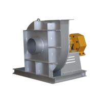 Haute pression haute efficacité grand volume d'air poussière extraction des gaz d'échappement ventilateur industrie d'échappement ventilateur installation de ventilation