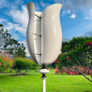 Générateur éolien à axe vertical de type rose à haute efficacité et silencieux de 1 kW avec sortie 12 V/24 V et 3 pales Rose-1000 Rose-1000 Wind R - Product Image 6