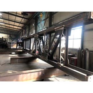 Poutres de plancher en <span class=keywords><strong>acier</strong></span> couleur fer pour projets de construction, résistantes à la corrosion, structure étanche, avec supports fermés - Product Image 6