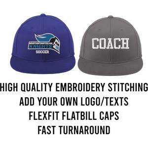 ¡Personalizado C808 bordado 210 gorras planas Snapback con textos de logotipo para personalización! - Product Image 5