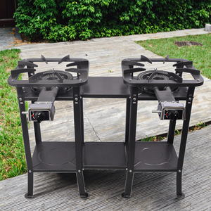 Nouvelle Mode Portable 31A-2H1 Cuisinière À Gaz Classe A Surface En Acier Inoxydable En Fonte Robuste pour Commercial Ménage En Plein Air RV - Product Image 5