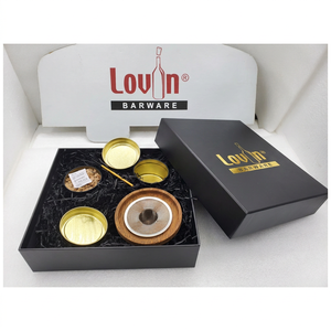 Coffret cadeau pour fumeur de cocktails, copeaux de bois pour fumer, kit d'infusion de fumée, kit de fumage de cocktails, ensemble pour fumer les boissons - Product Image 6