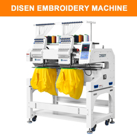 Machine à broder automatique informatisée à tête simple ou multi-têtes (2/3/4/6/8/10) et à 9/12/15 aiguilles – Idéale pour broder les casquettes, les chaussures, les t-shirts et les vêtements