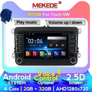 MEKEDE — lecteur DVD pour Volkswagen, avec écran IPS, GPS, wi-fi, Android, 4 cœurs, 2,5 d, WIFI, pour VW Skoda, Seat B6/B7, <span class=keywords><strong>Passat</strong></span>, golf, Polo, <span class=keywords><strong>Passat</strong></span> <span class=keywords><strong>CC</strong></span> - Product Image 3