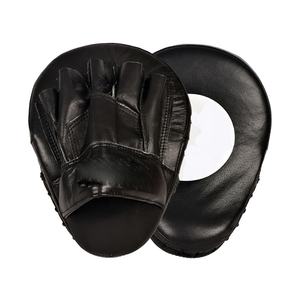 Kit d'entraînement Boxer noir cible à la main mitaine Focus Punch Pads MMA & Thai Kick Pad Sparring pour Taekwondo & Jiu-Jitsu - Product Image 5