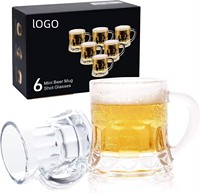 Vente en gros de mini-chopes à bière en plastique personnalisables, de verres à shot de whisky et de mini-bocaux à bière en plastique de qualité alimentaire