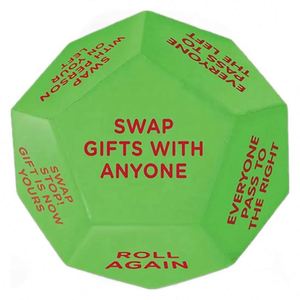 Custom Large Gift Exchange Dice Game - Fun 2025 Christmas Party Game for Groups, Families, and Holiday Events - Product Image 2